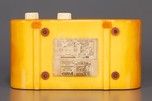 Fada 700 ’Cloud’ Radio in Yellow Catalin with Marbleized Ivory Trim